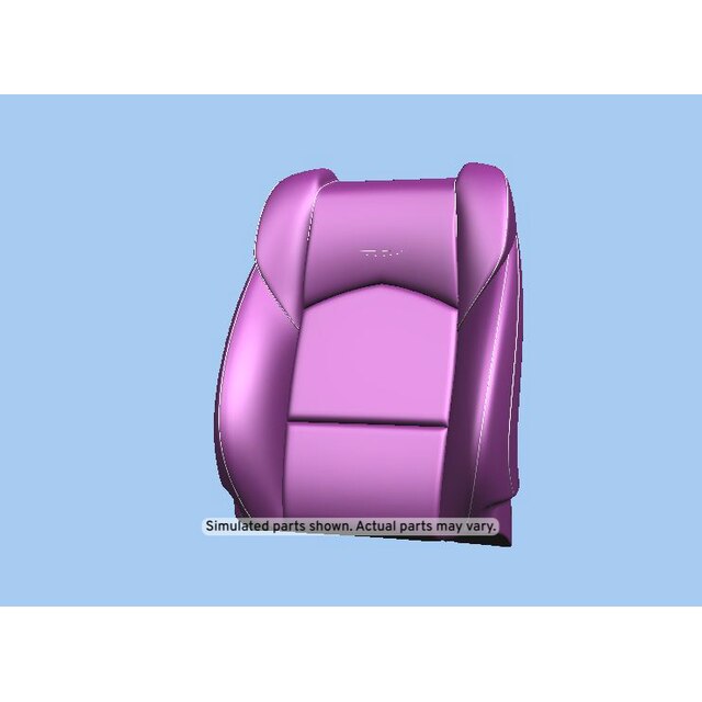 GM Genuine Parts Jet Black Passenger Seat Back Cover