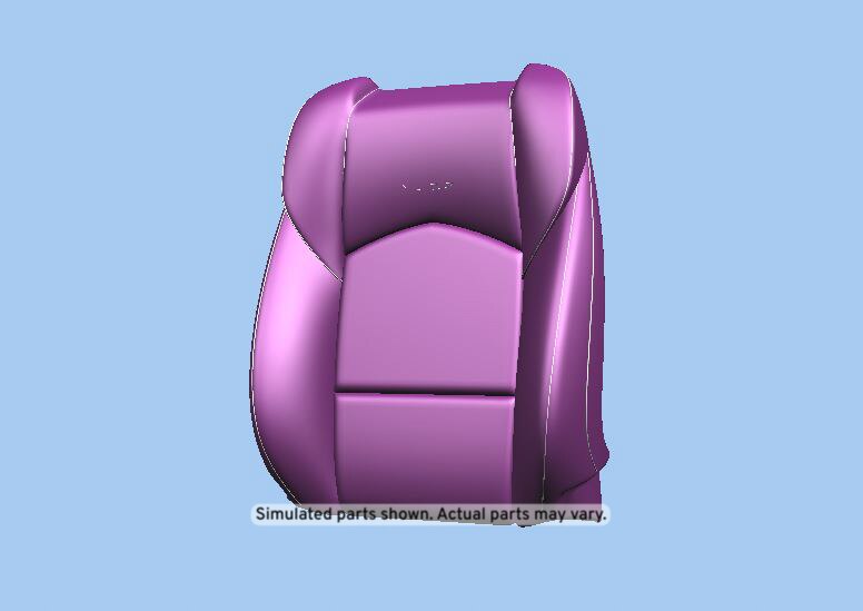 GM Genuine Parts Very Light Cashmere Front Seat Back Cushion Cover