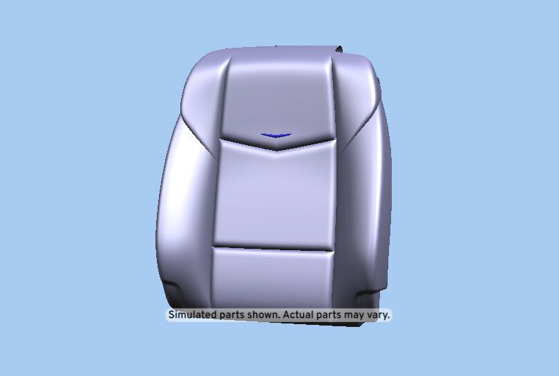 GM Genuine Parts Light Platinum Driver Seat Back Cover