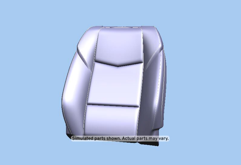 GM Genuine Parts Jet Black Driver Seat Back Cover