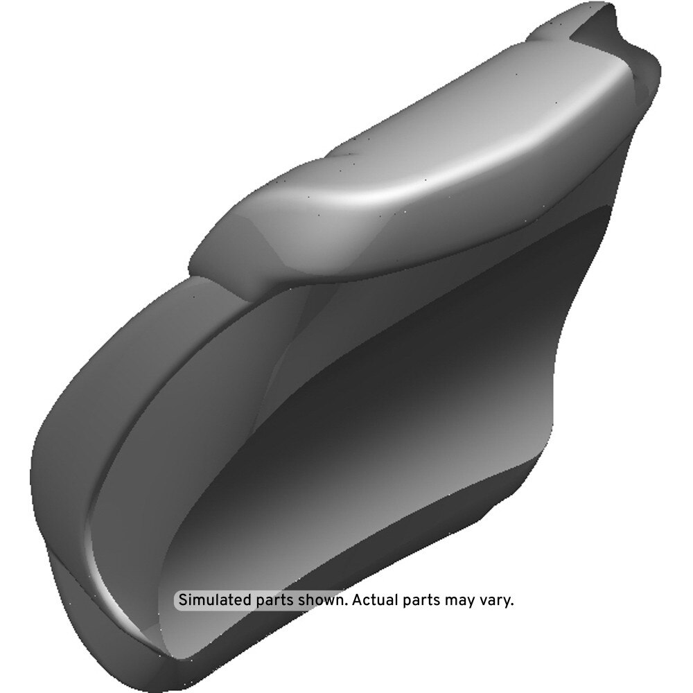 GM Genuine Parts Jet Black Front Passenger Side Seat Back Cover