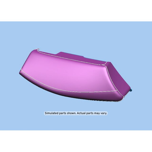 GM Genuine Parts Jet Black Rear Driver Side Seat Back Bolster