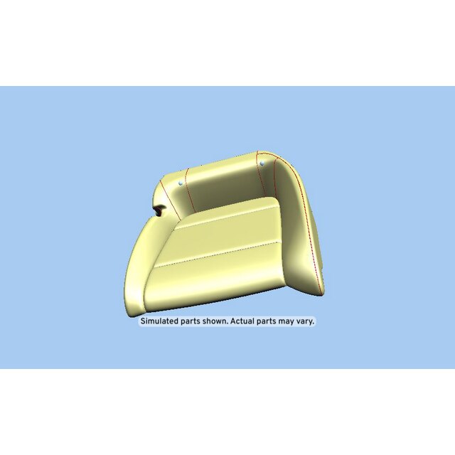 GM Genuine Parts Saffron Rear Driver Side Seat Cushion Cover