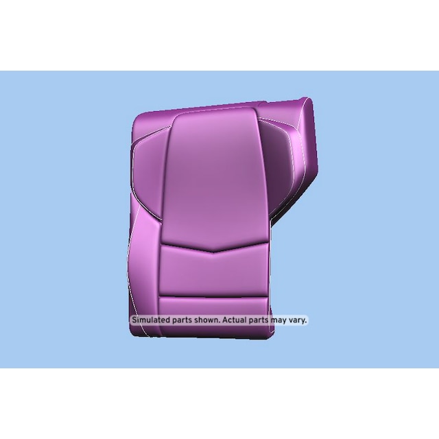 GM Genuine Parts Black Rear Driver Side Seat Back Cover