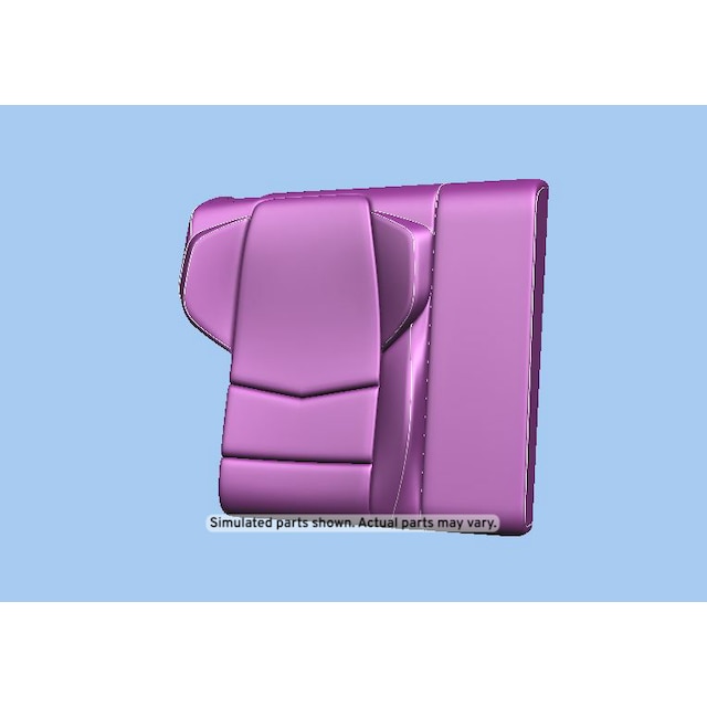 GM Genuine Parts Black Rear Passenger Side Seat Back Cover