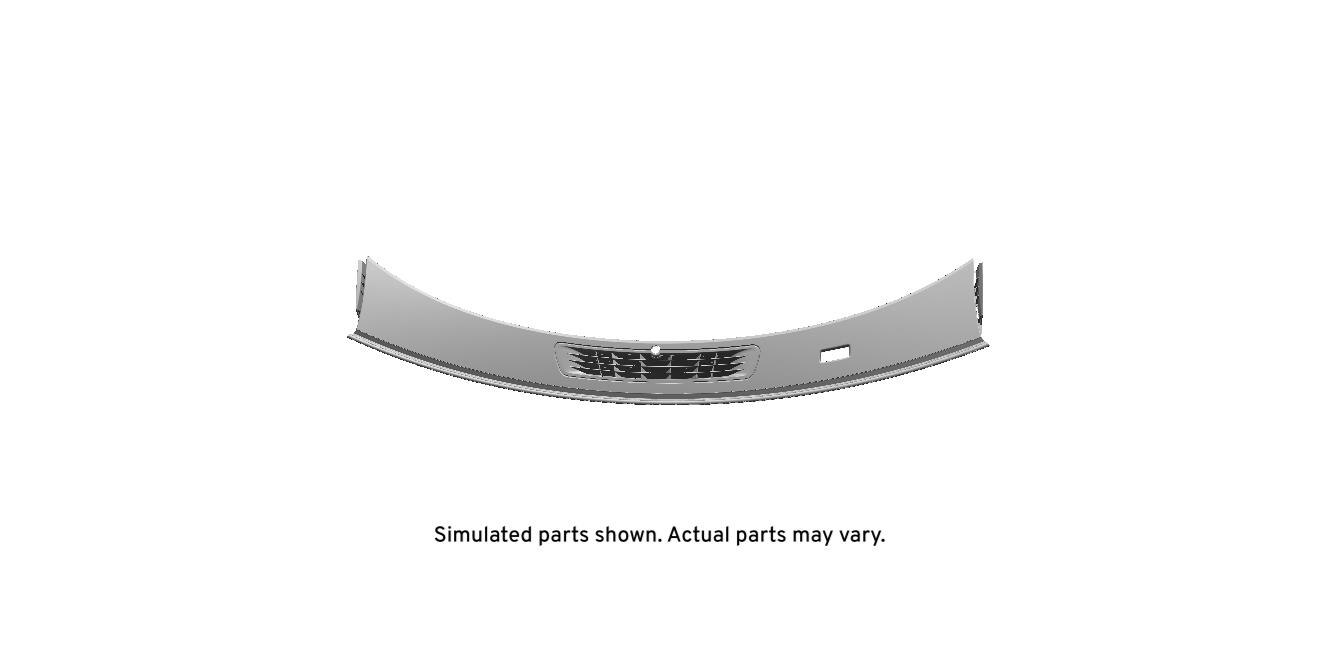 GM Genuine Parts Dark Titanium Instrument Panel Extension