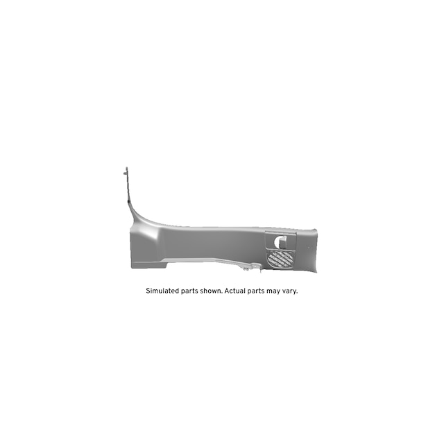 GM Genuine Parts Jet Black Passenger Side Body Lock Pillar Garnish Molding