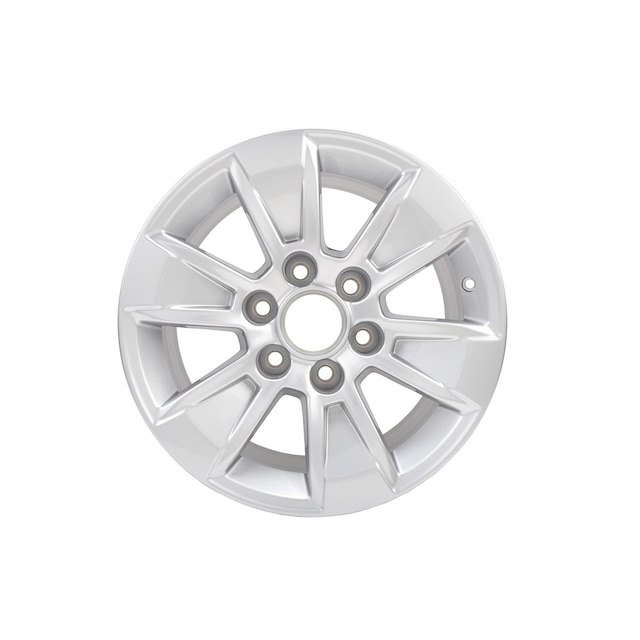 GM Genuine Parts 17x8.0in Aluminum Front and Rear Wheel