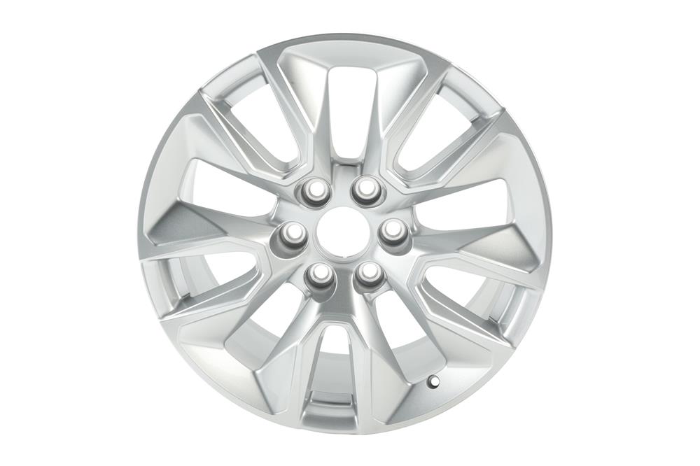 GM Genuine Parts Bright Silver 20x9.0in Aluminum Front and