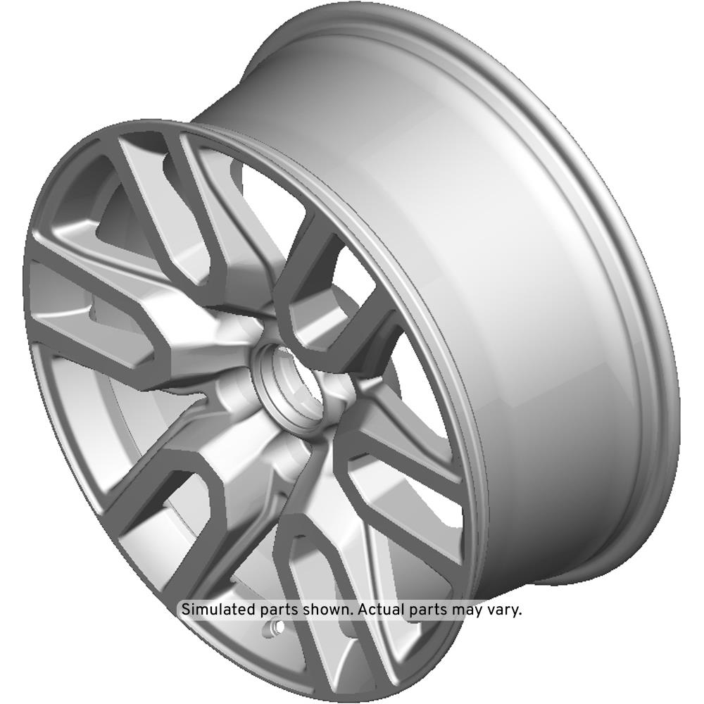 大通り・へップバーン Chevrolet GM Genuine Parts 20x9.0in Aluminum Front and Rear