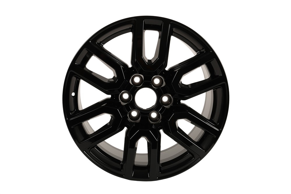 GM Genuine Parts Black 20x9.0in Aluminum Front and Rear Wheel
