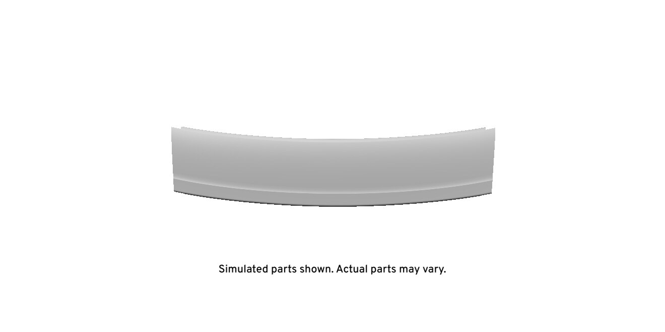 GM Genuine Parts Black Meet Kettle Metallic Rear End Spoiler Decal