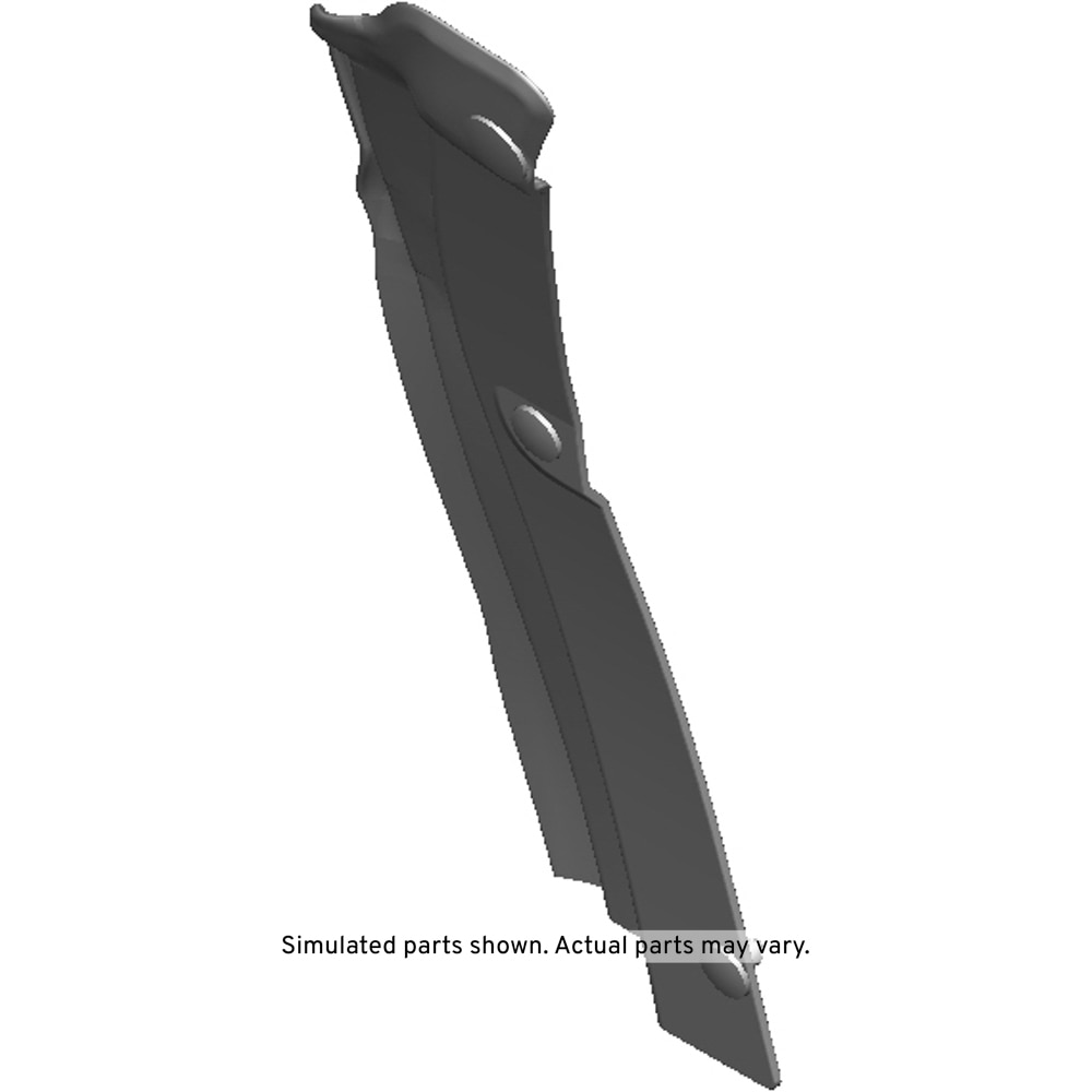GM Genuine Parts Front Passenger Side Door Front Auxiliary Weatherstrip