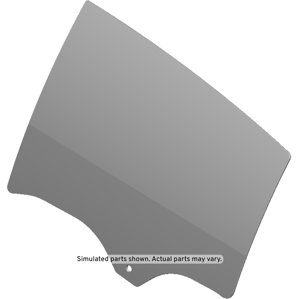 GM Genuine Parts Rear Driver Side Door Window
