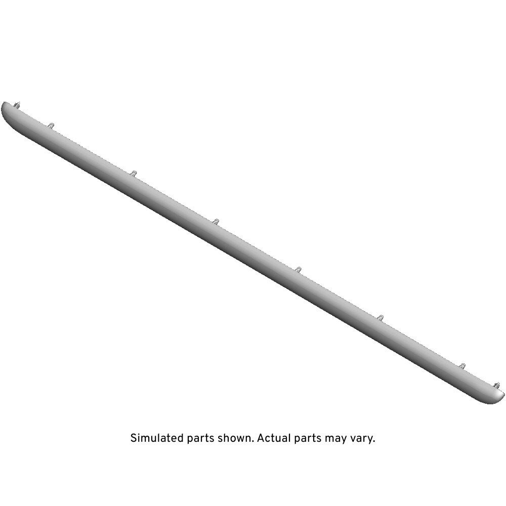 GM Genuine Parts Rear Passenger Side Door Lower Auxiliary Weatherstrip