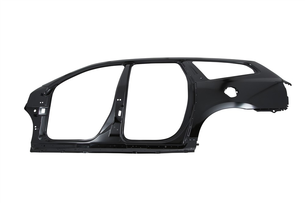 GM Genuine Parts Driver Side Outer Body Side Panel with Reinforcement, Plate, and Brackets