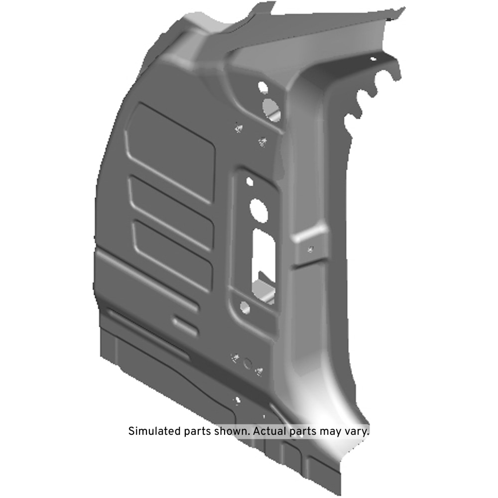 GM Genuine Parts Driver Side Body Hinge Pillar Outer Panel Reinforcement