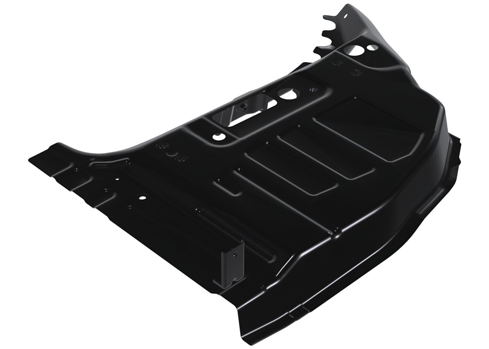 GM Genuine Parts Passenger Side Body Hinge Pillar Outer Panel Reinforcement