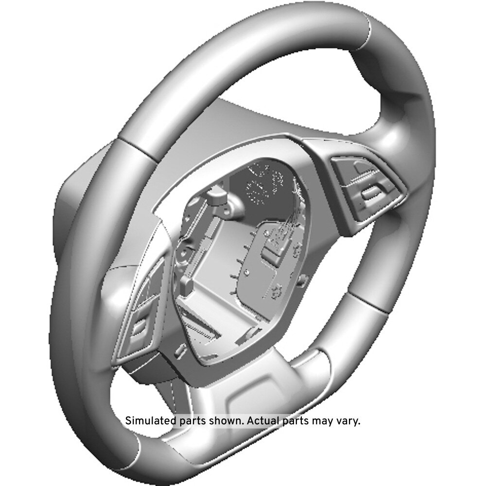 GM Genuine Parts Jet Black Steering Wheel