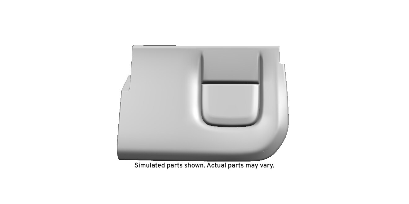 GM Genuine Parts Dark Ash Gray Rear Driver Side Seat Cushion Cover