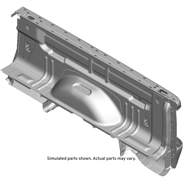 GM Genuine Parts Passenger Side Pickup Box Outer Side Panel