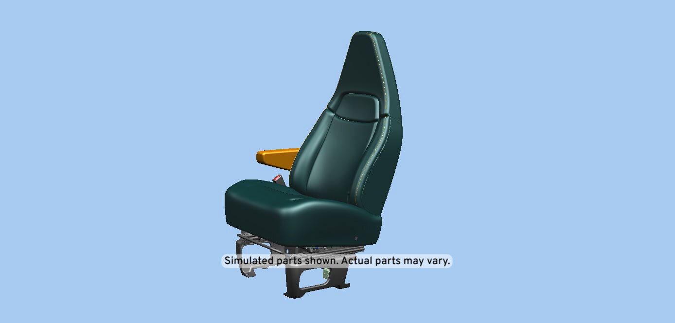 GM Genuine Parts Medium Dark Pewter Driver Seat