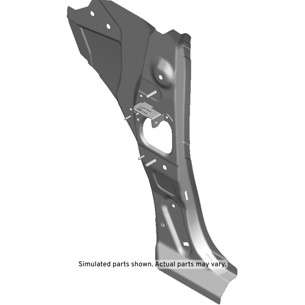 GM Genuine Parts Passenger Side Body Hinge Pillar Inner Panel