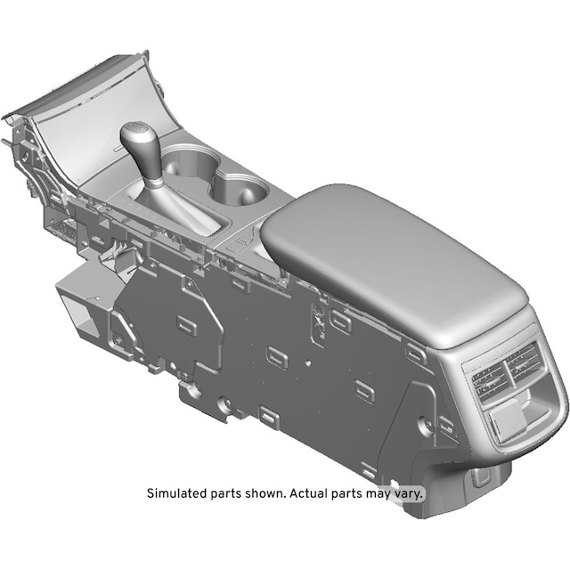 GM Genuine Parts Light Wheat Front Floor Console