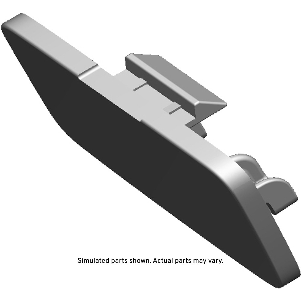 GM Genuine Parts Light Ash Gray Passenger Side Body Lock Pillar Upper Trim Panel Bolt Cap