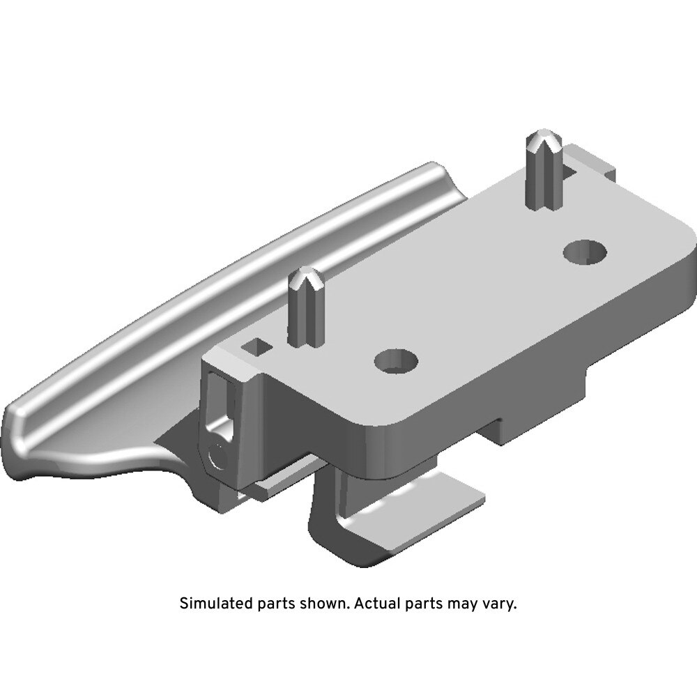 GM Genuine Parts Jet Black Front Floor Console Armrest Latch