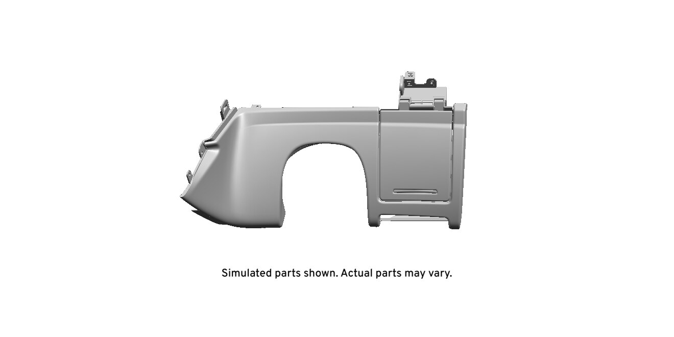 GM Genuine Parts Light Wheat Instrument Panel Knee Bolster