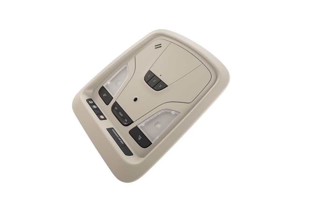 GM Genuine Parts Light Titanium Roof Console
