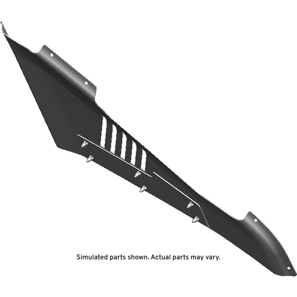 GM Genuine Parts Passenger Side Pickup Box Ornamentation Bar Cover