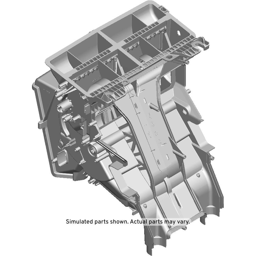 GM Genuine Parts Heater and Air Conditioning Evaporator Case