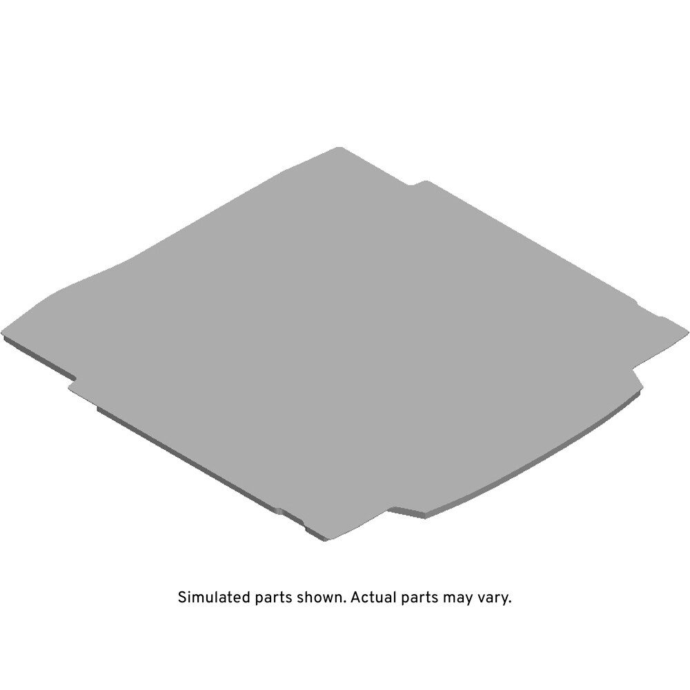 GM Genuine Parts Black Diamond Rear Compartment Floor Panel Trim Panel