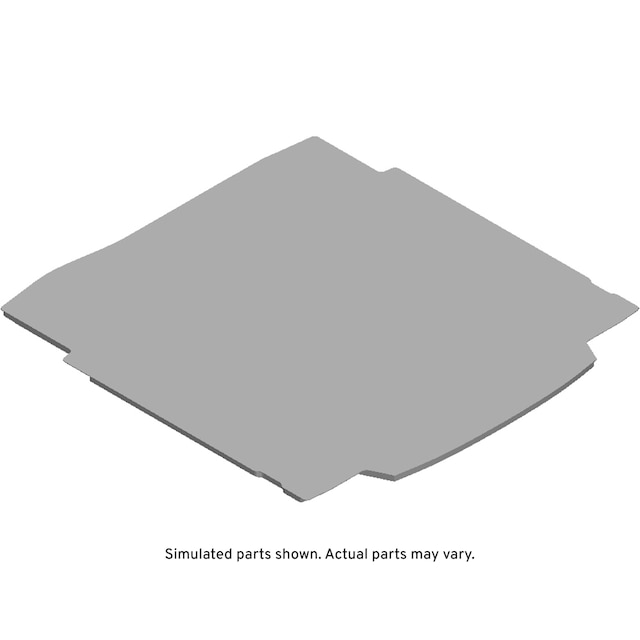 GM Genuine Parts Black Diamond Rear Compartment Floor Panel Trim Panel