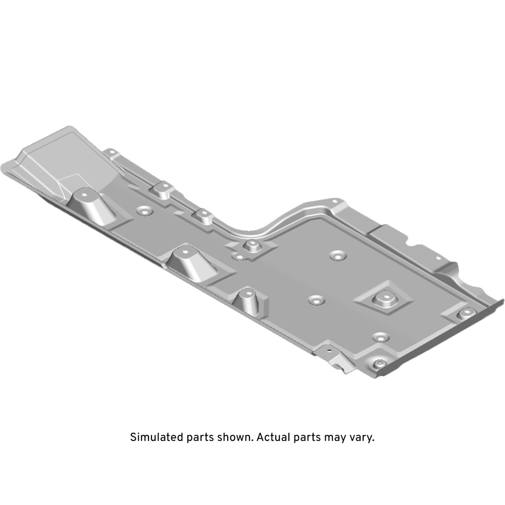 GM Genuine Parts Driver Side Underbody Front Air Deflector