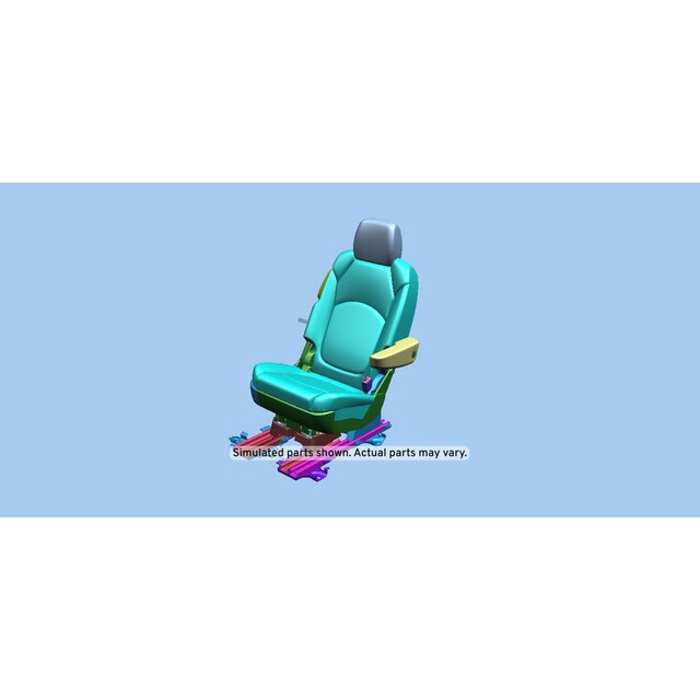 GM Genuine Parts Ebony Rear Passenger Side Seat