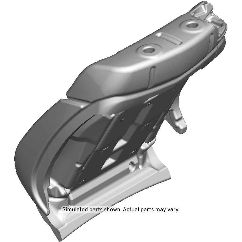 GM Genuine Parts Passenger Side Front Seat Back Pad