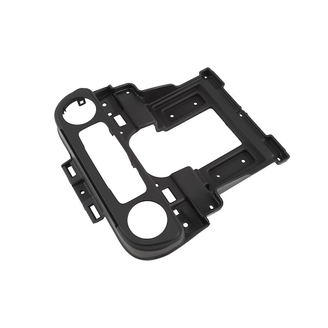 GM Genuine Parts Black Instrument Panel Radio Rear Trim Plate
