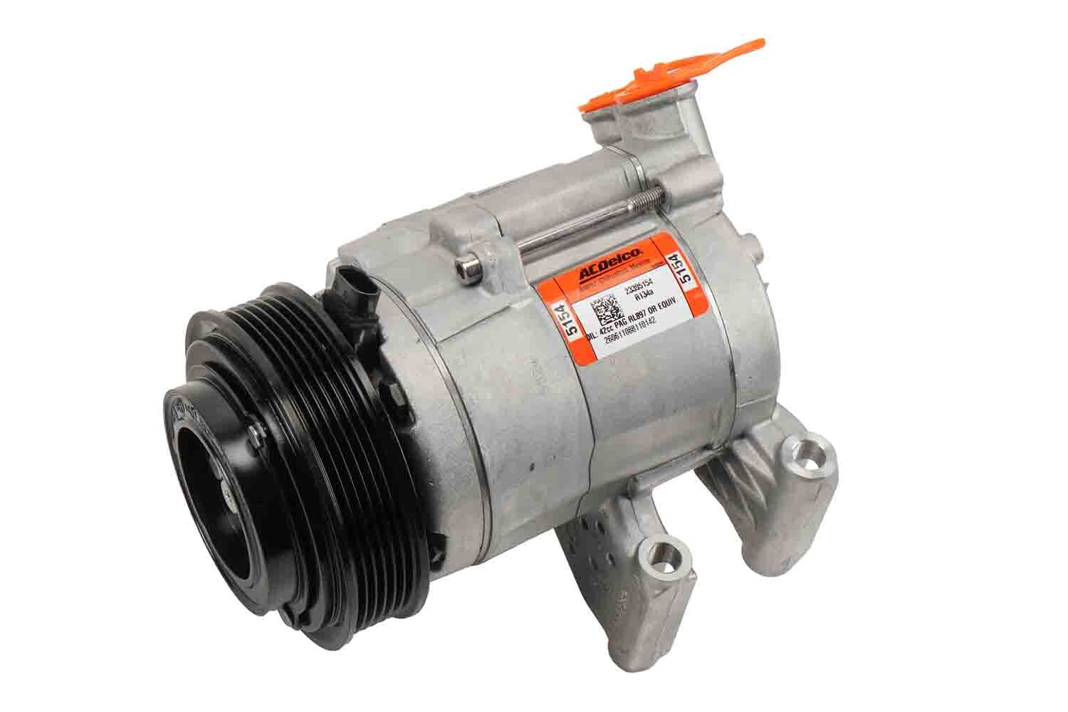 GM Genuine Parts Air Conditioning Compressor Kit with Valves, Stud, Plug, and Bolt