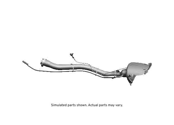 GM Genuine Parts Fuel Tank Filler Pipe