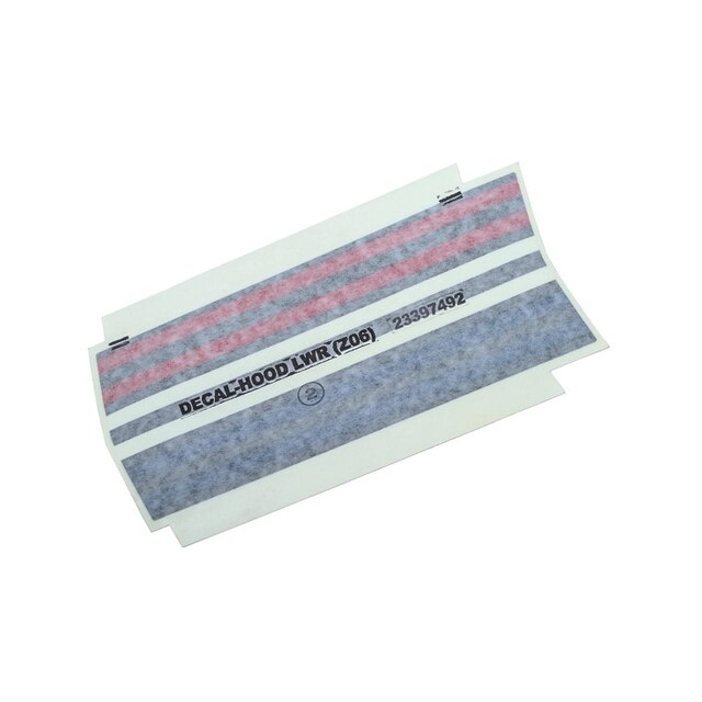 GM Genuine Parts Hood Lower Decal