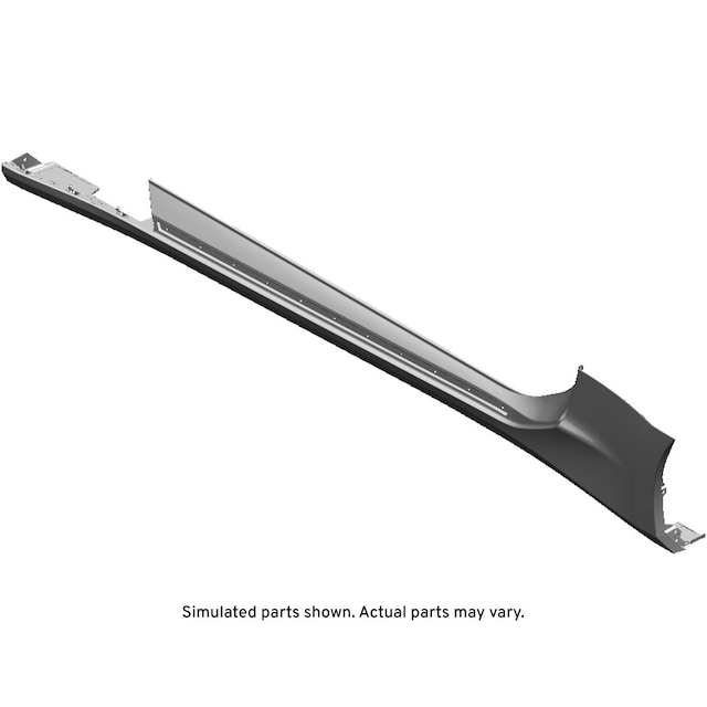 GM Genuine Parts Primed Driver Side Rocker Panel Molding