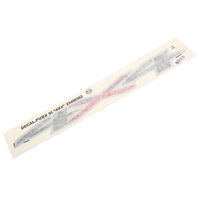 GM Genuine Parts Pickup Box Side Decal