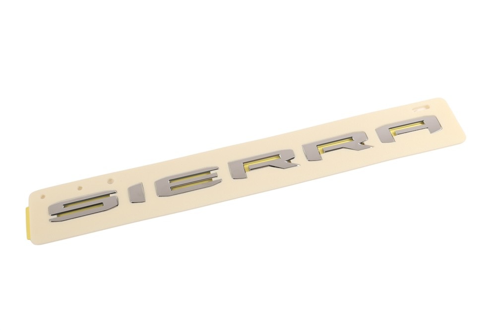 GM Genuine Parts Sierra Vehicle Name Plate