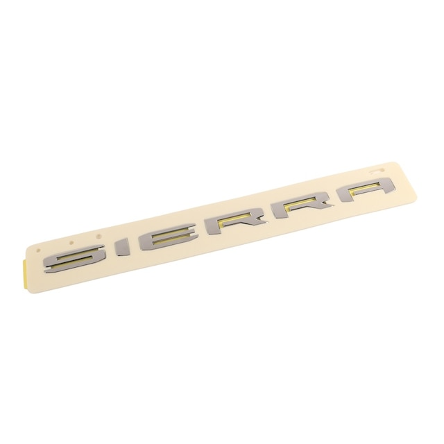 GM Genuine Parts Sierra Vehicle Name Plate
