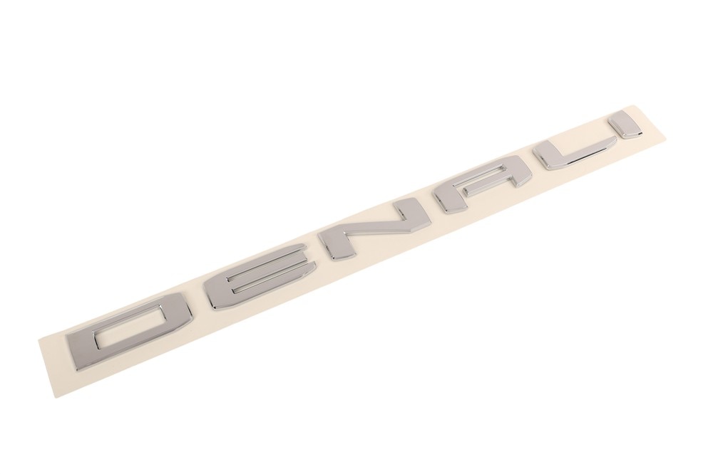 GM Genuine Parts Denali Vehicle Name Plate