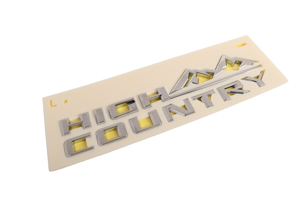 GM Genuine Parts Front Driver Side Fender Marketing Name Plate