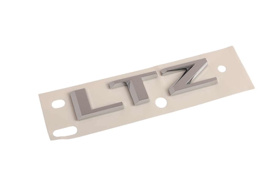GM Genuine Parts Chrome Tailgate Trim Level Name Plate